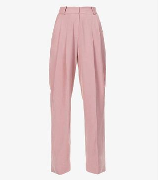 The Frankie Shop + Gelso Relaxed-Fit Tapered Woven Trousers