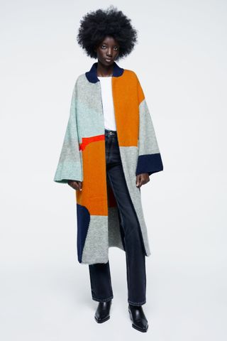 Zara + Wool and Alpaca Blend Coat Limited Edition