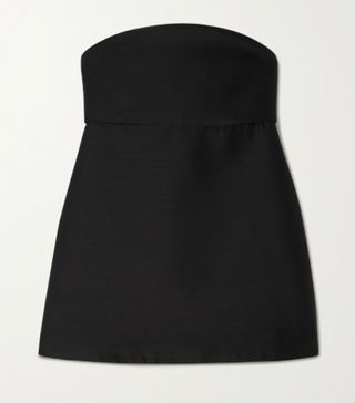 Totême + Strapless Wool and Silk-Blend Top