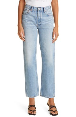 Re/Done + '90s High Waist Loose Jeans