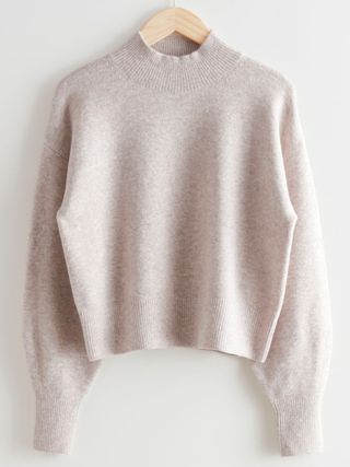 & Other Stories + Mock Neck Sweater