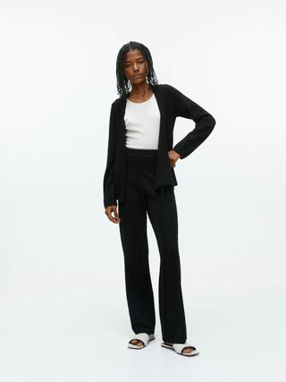 Arket + Cashmere Knitted Trousers