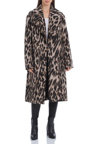 Avec Les Filles + Leopard Print Coat