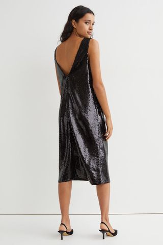 H&M + Sequined Dress