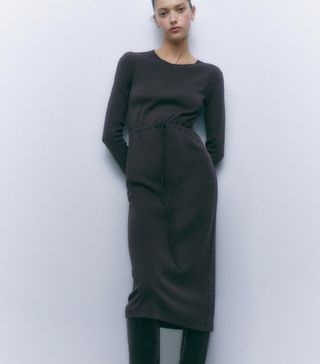 Zara + Faded Rib Dress