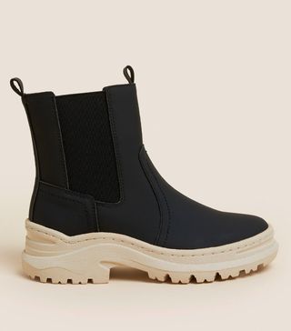 M&S Collection + Chunky Chelsea Ankle Boots