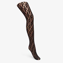 Fendi + Black Nylon Stockings