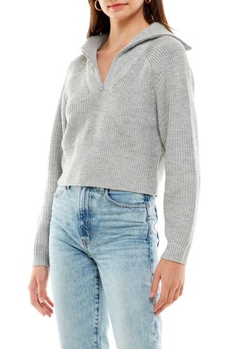 WAYF + Nelle Half Zip Pullover