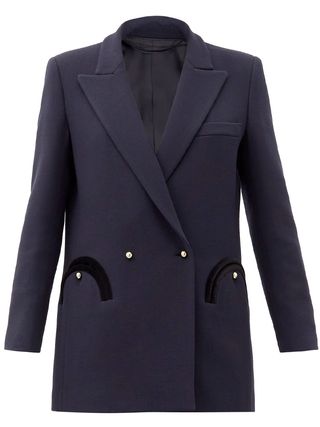 Blazé Milano + Resolute Double-Breasted Wool Suit Jacket