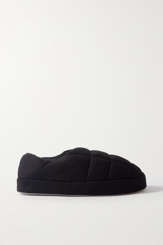 Skin + Quilted Cotton Slippers