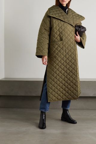 Totême + Quilted Recycled Shell Coat