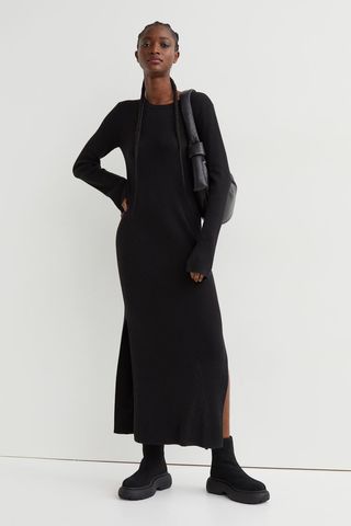 H&M + Rib-Knit Dress