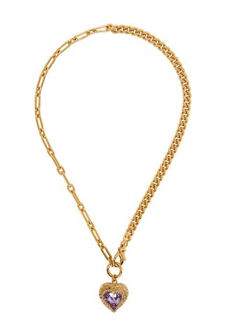 Safsafu + Gold & Pink Eden Love Necklace
