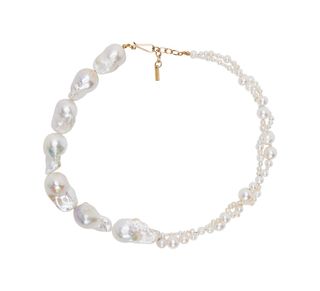 Completedworks + Gold Freshwater Pearls Necklace