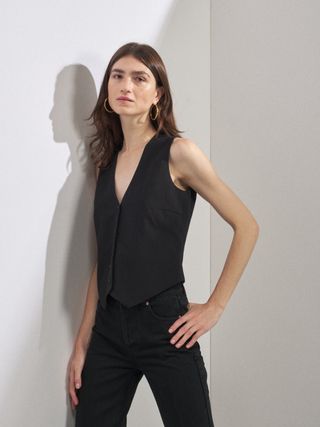 Raey + Fitted Single-Breasted Waistcoat