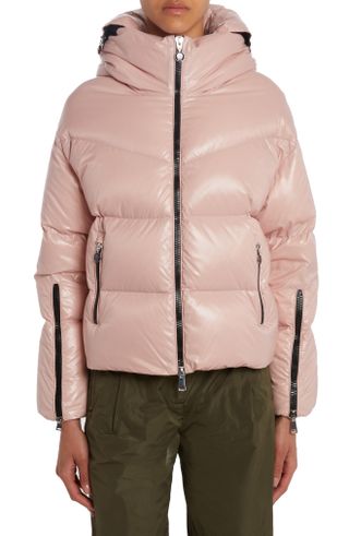 Moncler + Huppe Nylon Down Puffer Jacket