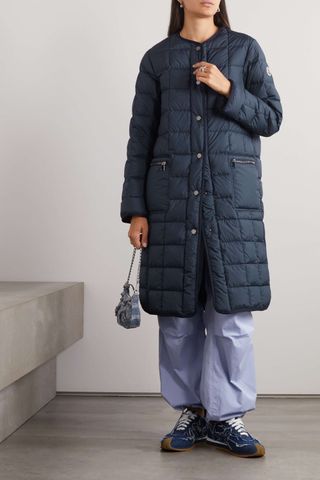 Moncler + Faisan Convertible Quilted Shell Down Coat