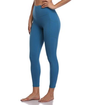 Colorfulkoala + High Waisted Yoga Pants 7/8 Length Leggings
