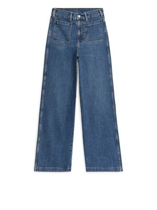 Arket + Lupine High Flared Stretch Jeans