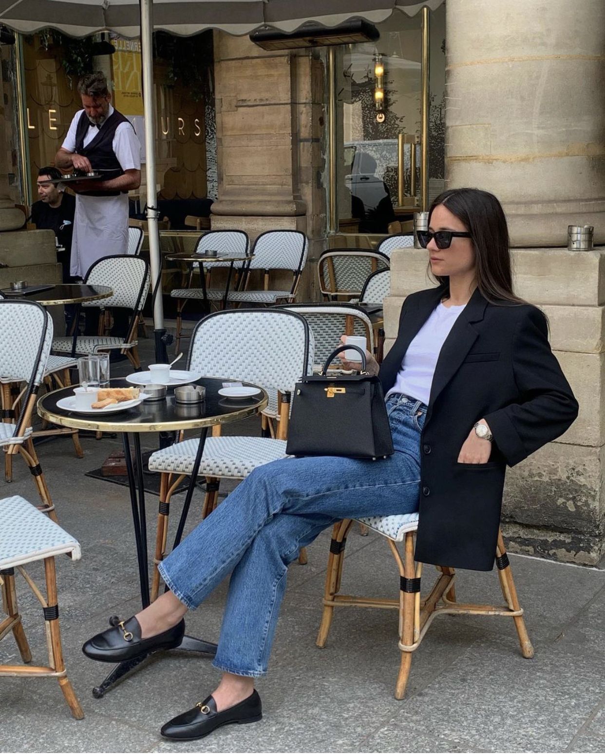 7 Chic Ways French Women Style Loafers That I Want to Copy | Who What Wear
