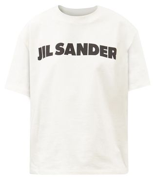 Jil Sander + Logo-Print Cotton-Jersey T-Shirt