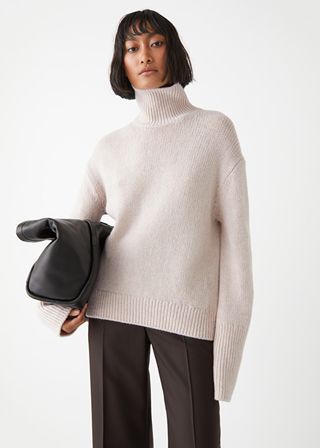 & Other Stories + Relaxed Turtleneck Knit Sweater