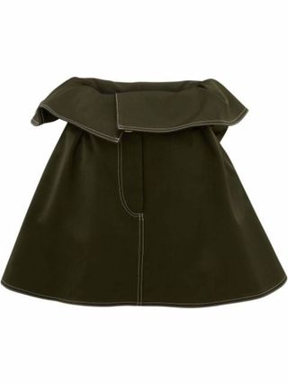 JW Anderson + Foldover-Waist Mini Skirt