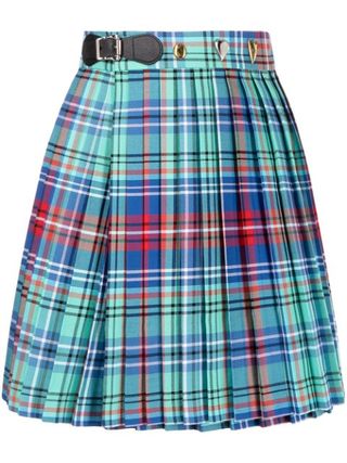 Charles Jeffrey Loverboy + Check Pleated Skirt