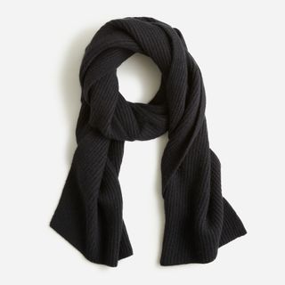 J.Crew + Ribbed Cashmere Scarf