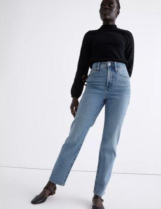 Madewell + The Curvy Perfect Vintage Straight Jean