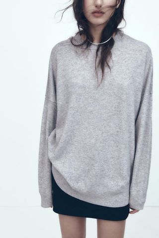 Zara + Oversized Merino Sweater