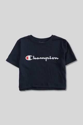 Champion + Vintage Champion Crop Tee 001