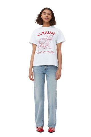 Ganni + Relaxed Future T-Shirt