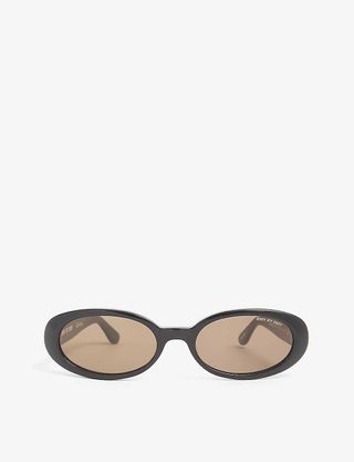 DMY by DMY + Valentina Oval-Frame Acetate Sunglasses