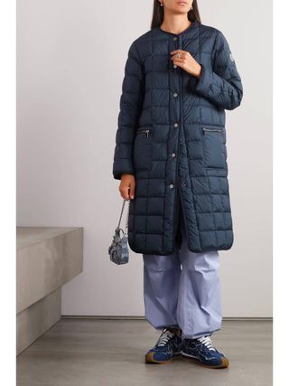 Moncler + Faisan Convertible Quilted Shell Down Coat