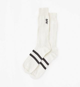 Les Girls Les Boys + Black Striped Classic Socks