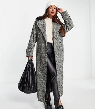 & Other Stories + Wool Belted Long Trench Coat