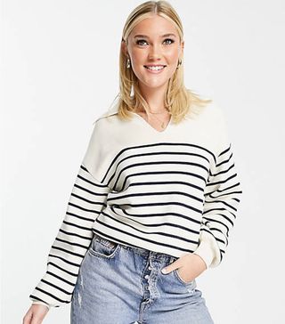 
Other Stories + Stripe Knitted Sweater