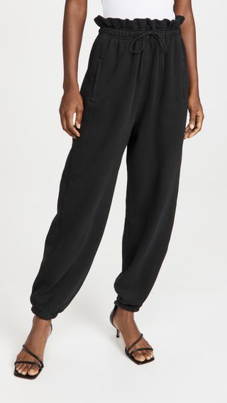 Agolde + Paperbag High Rise Relaxed Leg Sweatpants