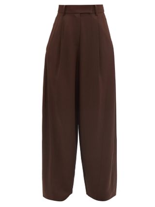 Rejina Pyo + Penny Twill Wide-Leg Trousers