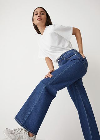 & Other Stories + Treasure Cut Jeans