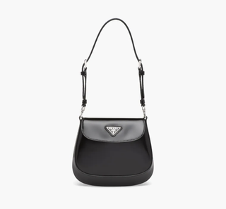 Prada + Cleo Brushed Leather Mini Bag