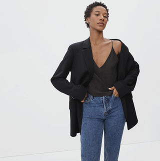 Everlane + The Washable Silk Cropped Cami