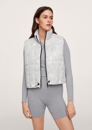 Mango + Technical Quilted Vest