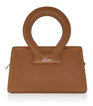 Luar + Small Ana Leather Top Handle Bag