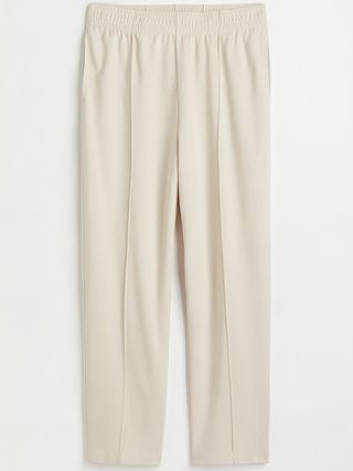 H&M+ + Crease-Leg Jersey Trousers