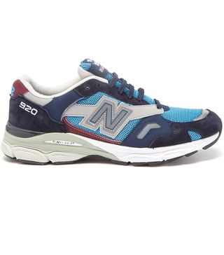 New Balance + Made in UK 920 Suede and Mesh Trainers