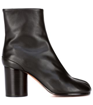 Maison Margiela + Tabi Leather Ankle Boots