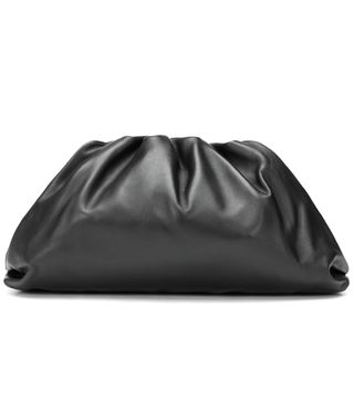 Bottega Veneta + Pouch Leather Clutch