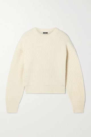 Joseph + Ribbed Merino Wool Sweater